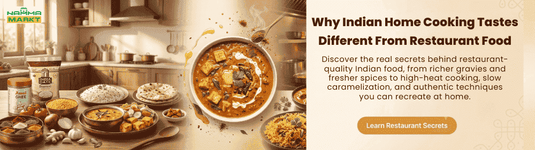 Why Indian Home Cooking Tastes Different From Restaurant Food
