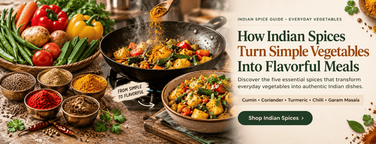 How Indian Spices Turn Simple Vegetables Into Flavorful Meals
