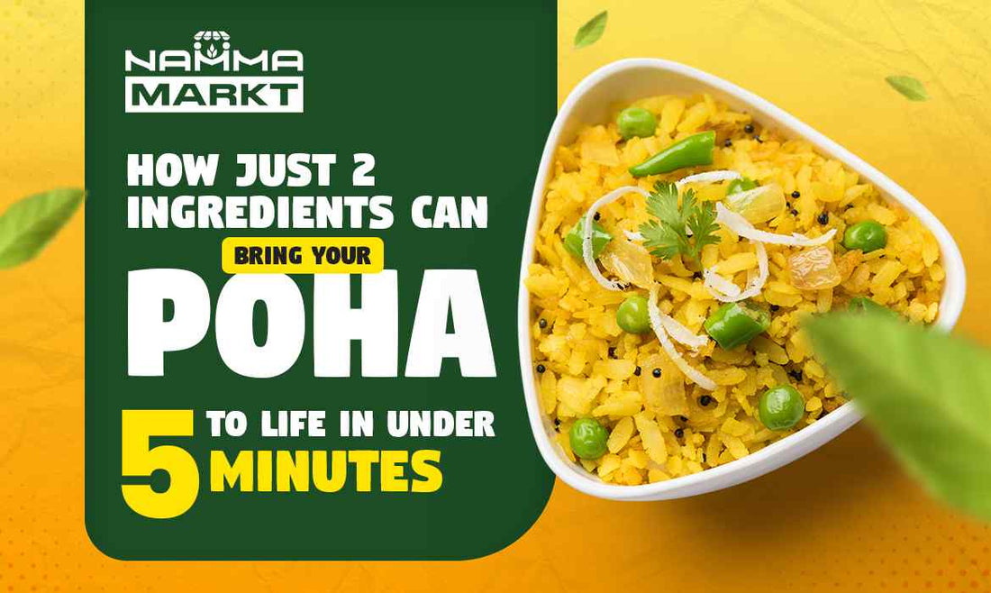 How Just 2 Ingredients Can Bring Your Poha To  Life In Under 5 Minutes