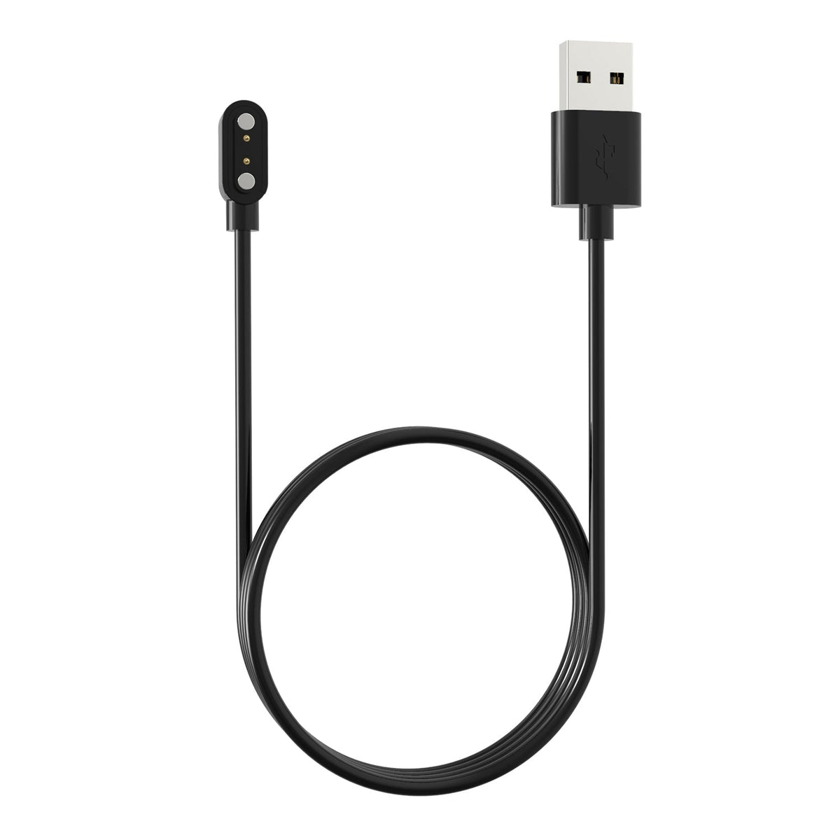 USB 2.0 Kabel 100 cm Ladekabel für Realme Techlife Dizo Watch 2 Smartwach | System-S