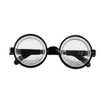 Nerd Streber Nickelbrille - Rund