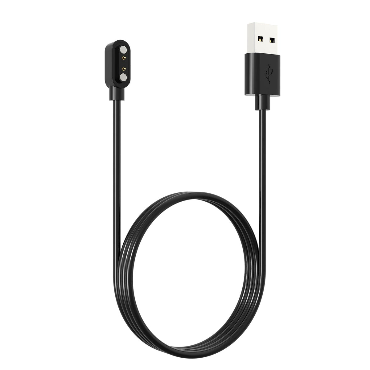 USB 2.0 Kabel 100 cm Ladekabel für Realme Techlife Dizo Watch 2 Smartwach | System-S