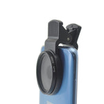 Soft Filter 37 mm Gewinde Weichzeichnung mit Clip in Schwarz für Smartphone | System-S