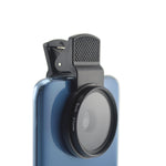 Soft Filter 37 mm Gewinde Weichzeichnung mit Clip in Schwarz für Smartphone | System-S