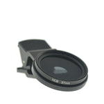 ND8 Filter 37 mm Neutraldichtefilter Graufilter mit Clip für Smartphone | System-S