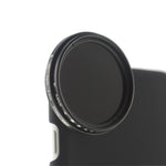 ND Filter 37 mm Set Neutraldichtefilter Graufilter mit Hülle für iPhone XS Max | System-S