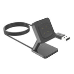 USB 2.0 Kabel 100 cm Ladestation für Fitbit Versa 4 3 Sense 2 1 Smartwatch | System-S