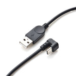 USB 3.1 Kabel 150 cm Typ C Stecker zu 2.0 A Stecker 180° U Turn Winkel | System-S