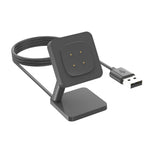 USB 2.0 Kabel 100 cm Ladestation für Fitbit Versa 4 3 Sense 2 1 Smartwatch | System-S