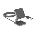 USB 2.0 Kabel 100 cm Ladestation für Fitbit Versa 4 3 Sense 2 1 Smartwatch | System-S