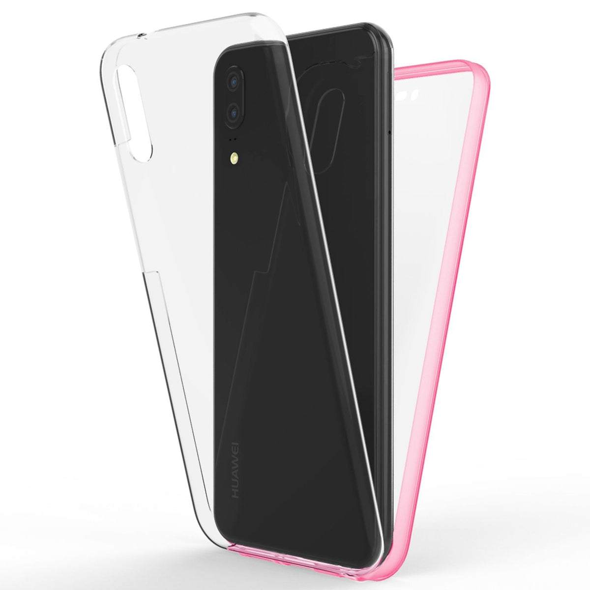 NALIA 360° Hülle für Huawei P20 – Vorne & Hinten Schutz – 360GUARD (Full-Body Case) – Marke aus Berlin