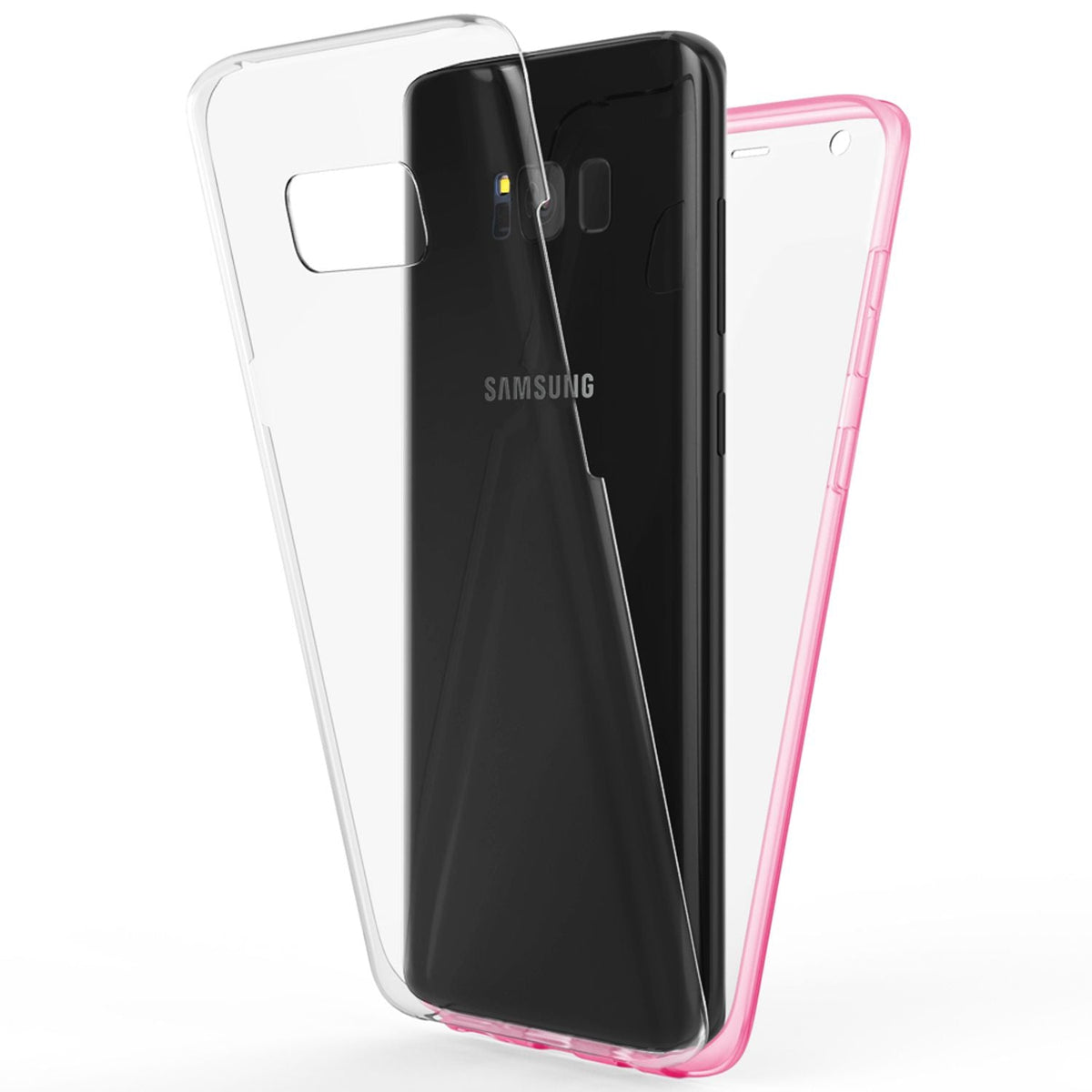 NALIA 360° Hülle für Samsung Galaxy S8 Plus – Vorne & Hinten Schutz – 360GUARD (Full-Body Case) – Marke aus Berlin
