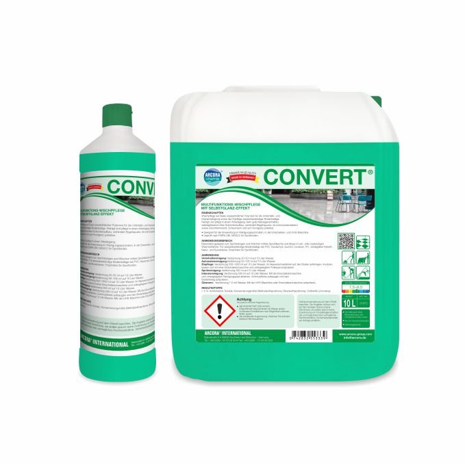 Arcora CONVERT MULTIFUNKTIONS-WISCHPFLEGE MIT SELBSTGLANZ-EFFEKT