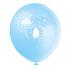Luftballon Ø30cm Elephant Blau 30cmØ 8Stück Namma Markt