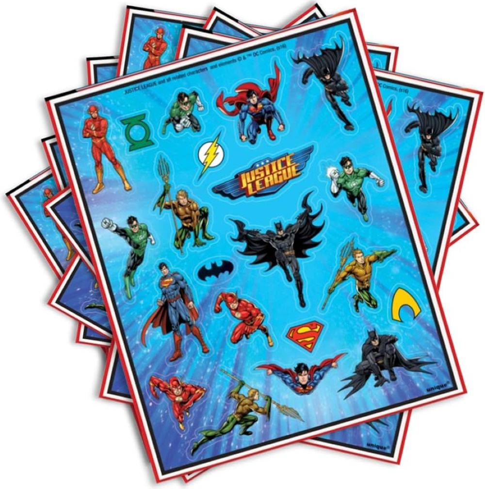 Sticker Justice League 4 Blätter