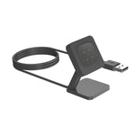 USB 2.0 Kabel 100 cm Ladestation für Fitbit Versa 4 3 Sense 2 1 Smartwatch | System-S