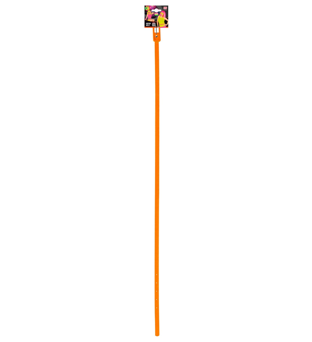 Neon Lack Gürtel für Damen 111,0 x 1,5 cm | Orange
