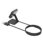 USB 2.0 Kabel 100 cm Ladestation für Fitbit Versa 4 3 Sense 2 1 Smartwatch | System-S