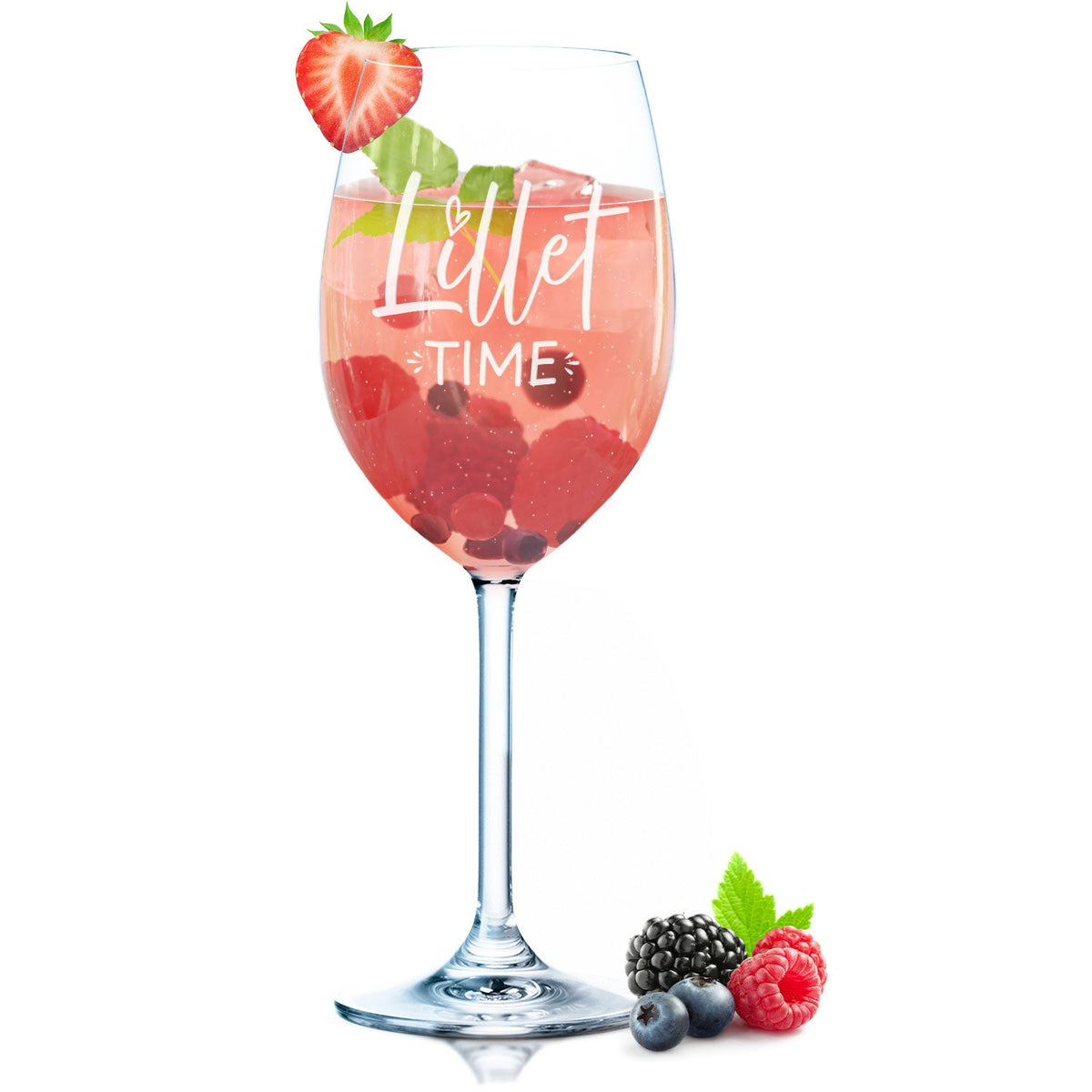 Stölzle Lausitz Weinglas mit Gravur - "Lillet Time"