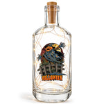 Flaschenlicht mit LED-Lichterkette im Halloween Vogelscheuche V2 UV Design