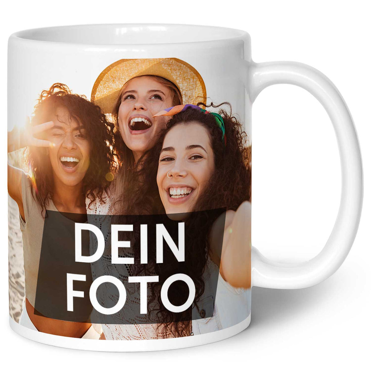 Bedruckte Tasse mit eigenem Foto