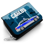 Bedruckte Geldbörse für Kinder im Polizei Design
