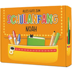 Personalisierte Geschenkbox - Schulranzen - Einschulung