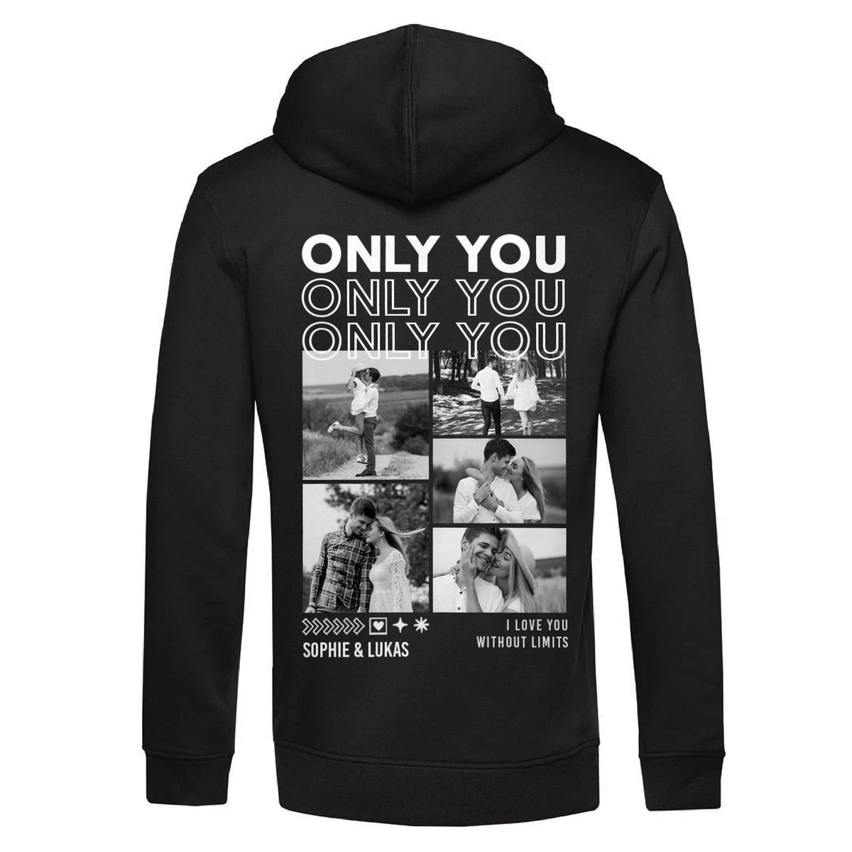 Personalisierter Hoodie - Only You