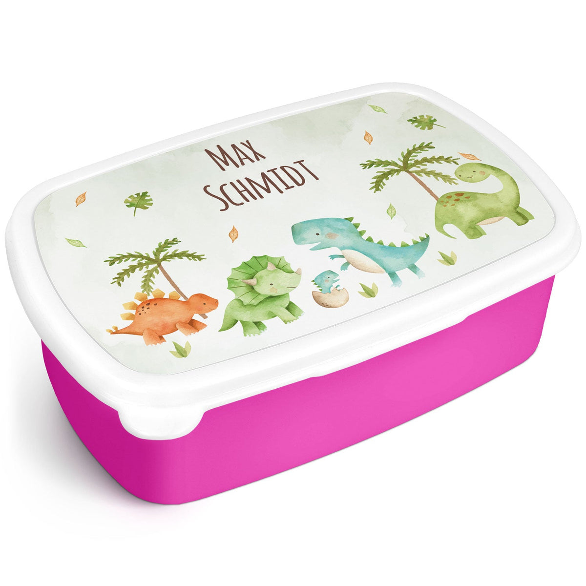 Bedruckte Lunchbox für Kinder - Dinos