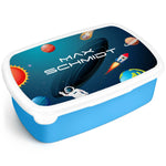 Bedruckte Lunchbox für Kinder - Weltall