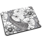 Bedrucktes Mousepad im Koi Design