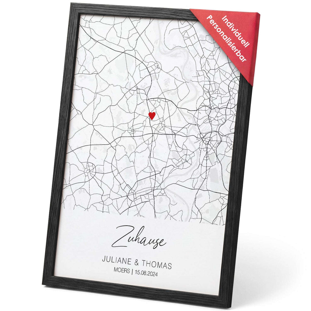 Personalisiertes Poster - Zuhause - Personalisiertes Geschenk Namma Markt