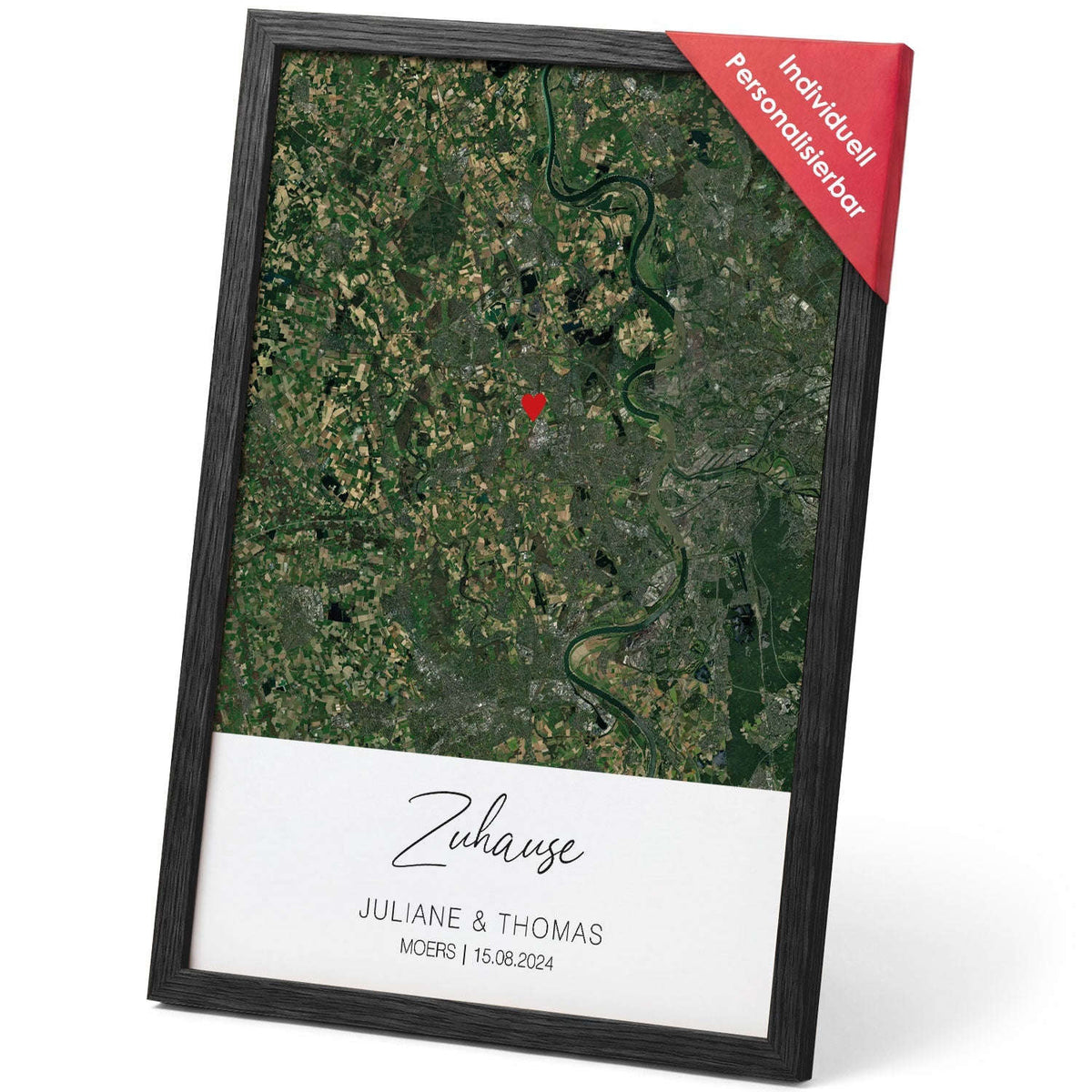 Personalisiertes Poster - Zuhause - Personalisiertes Geschenk Namma Markt