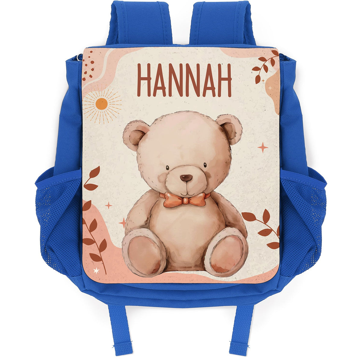 Bedruckter Rucksack für Kinder - Waldtiere mit Name