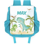 Bedruckter Rucksack für Kinder - Dino mit Name