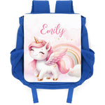Bedruckter Rucksack für Kinder - Pegasus mit Name