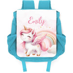 Bedruckter Rucksack für Kinder - Pegasus mit Name