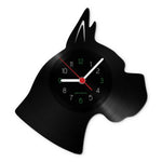 Wanduhr aus Vinyl Boxer