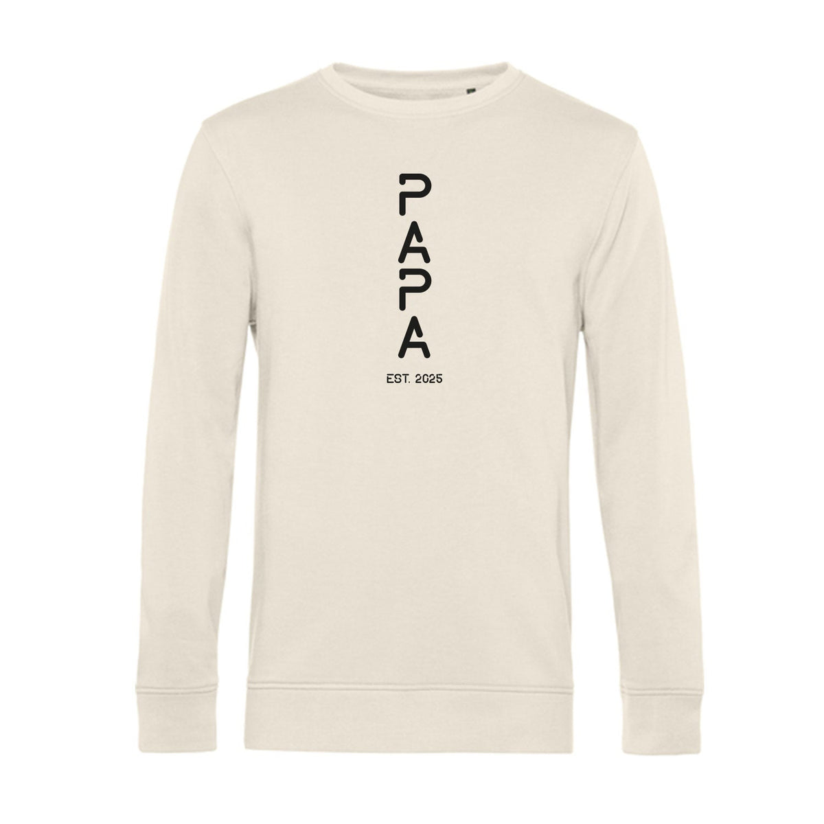 Personalisiertes Sweatshirt für Herren - PAPA EST. Space