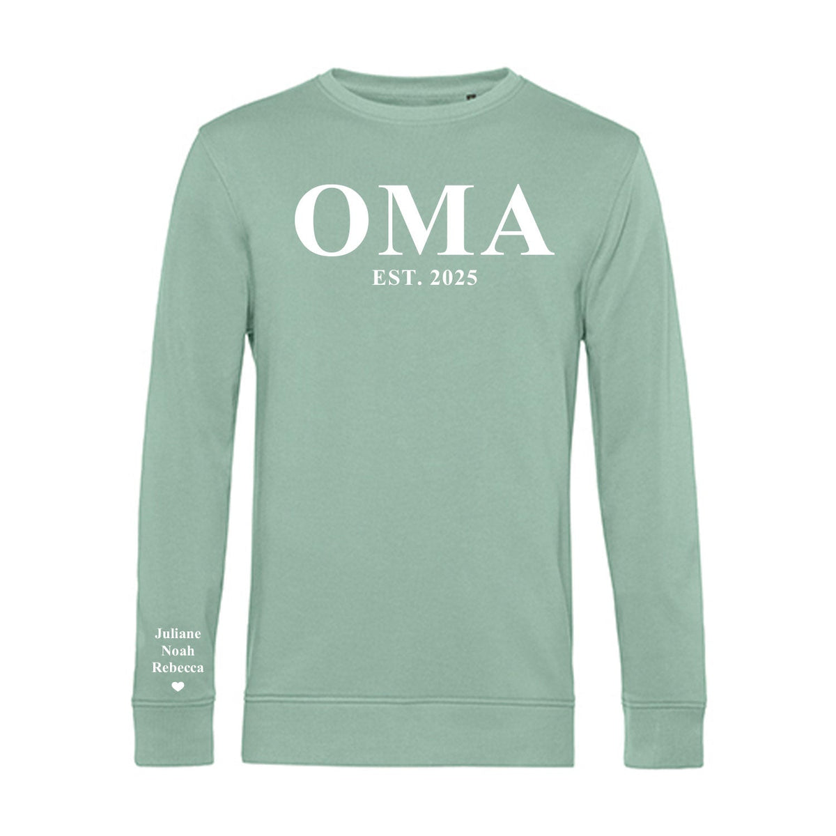 Personalisiertes Sweatshirt - Schriftzug
