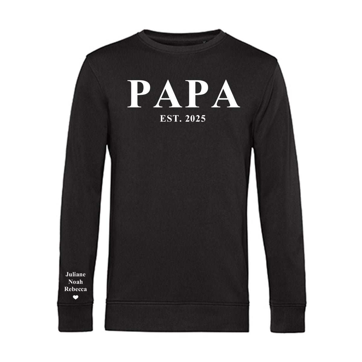 Personalisiertes Sweatshirt - Schriftzug
