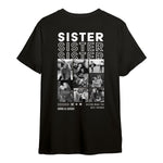 Personalisiertes Oversized T-Shirt - Sister