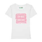 Bedrucktes T-Shirt für Damen - Ich hasse Menschen