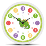 Wanduhr Kinder Dino - mit UV Druck