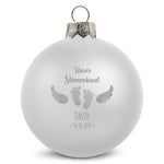 Gravierte Weihnachtskugel - Sternenkind