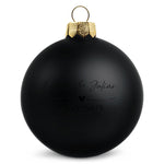 Gravierte Weihnachtskugel - Wedding Love