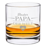 Leonardo Whiskyglas mit Gravur "Bester Papa der Welt"