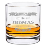 Leonardo Whiskyglas mit Gravur "Original V2"
