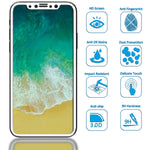 NALIA Schutzglas kompatibel mit iPhone 11 Pro / iPhone X XS, 5D Full-Cover Displayschutz 9H gehärtete Glas-Schutzfolie Bildschirm-Abdeckung, Schutz-Film Screen Protector Tempered Glass