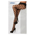 Strumpfhose Damen "Netz Fishnet Deluxe" | Schwarz